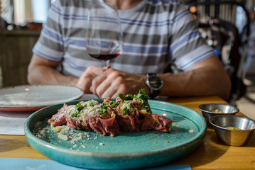 beef carpaccio