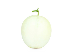 Cantaloupe isolated on white background