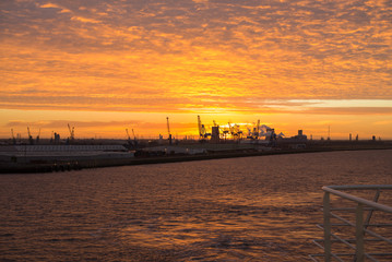 Sunrise on the Humber