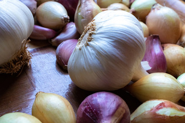 Garlic and onions