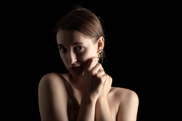 Fototapeta premium sensual topless female