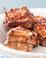 Roast pork,ribs