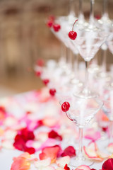 Wedding Table Decoration Glas