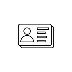 Database, human resources, icon on white background. Can be used for web, logo, mobile app, UI, UX