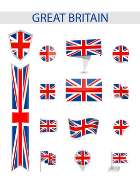 Great Britain Flag Collection