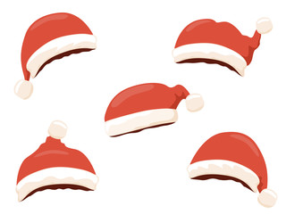 Santa Hat / Vector illustration