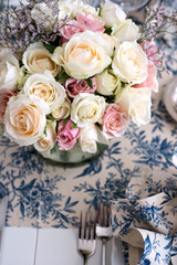 roses bridal bouquet 