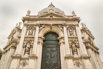 Fototapeta na wymiar Santa Maria della Salute, Venice, Italy