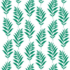 seamless pattern with leaves