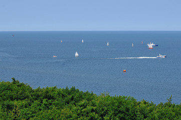 Obraz premium bałtyk w kołobrzegu