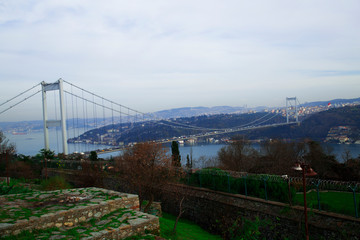 Istanbul Bosphorus Fatih Sultan Mehmet Bridge