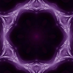 Purple graphic watercolor art. Cosmic fantasy background. Fractal pattern in deep space colors. Digital painting abstraction in high resolution. Stock. Creative design. 