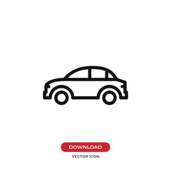 Car icon vector