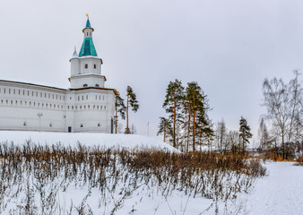 Resurrection new Jerusalem Stavropol monastery on the river Istra in the Moscow region.