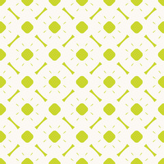 Green geometric seamless pattern. Vector bright colorful funky summer background