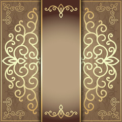 luxury background for the menu and invitation card