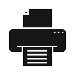 Printer icon vector