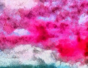 Fototapeta premium Abstract painting texture background. Textured brush strokes of oil.