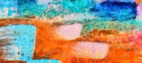 Abstract painting texture background. Textured brush strokes of oil.