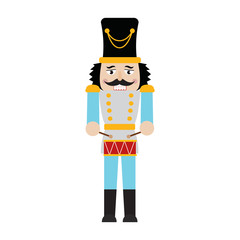 Cute nutcracker soldier