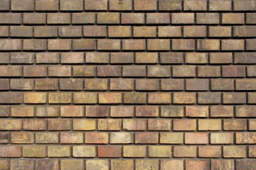 Vintage wall old brickwork, Old authentic city wall brickwork