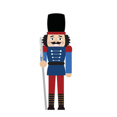 Cute nutcracker soldier