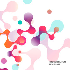 Abstract vector network connection structure