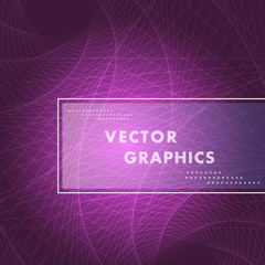 Abstract vector background with hexagon spiral pattern
