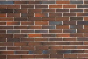 Background, wall brown brick, Bavarian masonry