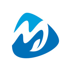 Letter M Spa Logo beauty