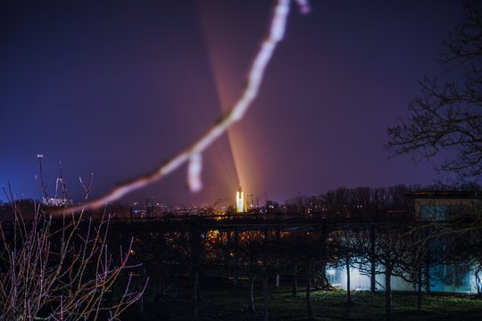 Tower lightbeam