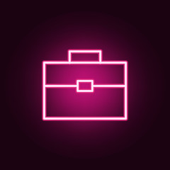 diplomat icon. Elements of web in neon style icons. Simple icon for websites, web design, mobile app, info graphics