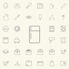 fridge icon. web icons universal set for web and mobile