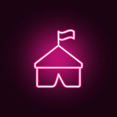 tent icon. web icons universal set for web and mobile