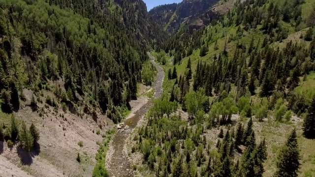Aerial Footage of The Brazos Mountains is a mountain range in northern Rio Arriba County, located in northern New Mexico in the southwestern United States near Chama NM
