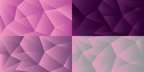 Obraz premium Abstract Backgrounds. Geometric Shapes.