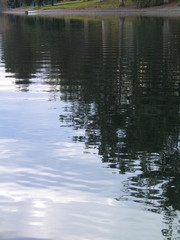 Beautiful lake in South island of New Zealand. 