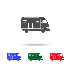 Caravan  icons. Elements of transport element in multi colored icons. Premium quality graphic design icon. Simple icon for websites, web design