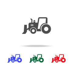 Powerful tractor  icons. Elements of transport element in multi colored icons. Premium quality graphic design icon. Simple icon for websites, web design