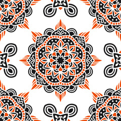 luxury vintage floral pattern background design