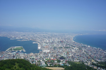 Obraz premium 函館山からの景色