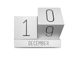 December changing date from 9 to 10
