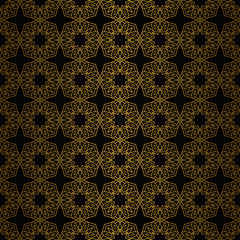 luxury vintage floral pattern background design