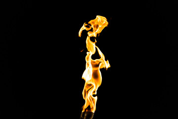 Fire flame burner background