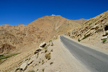 Landscape in Ladakh district.