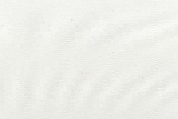 White canvas texture background. Close-up.