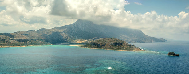 Sea view from Gramvousa Fort