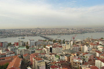Obraz premium Another Beautiful View of Istanbul from the Galata Tower