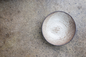 Fototapeta na wymiar Empty ceramic bowl