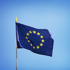 Flag Of Europe european union flag EU filtered image